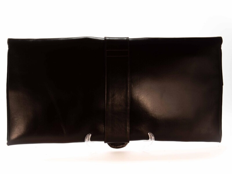 Pochette vintage Roberta di Camerino in pelle Marrone